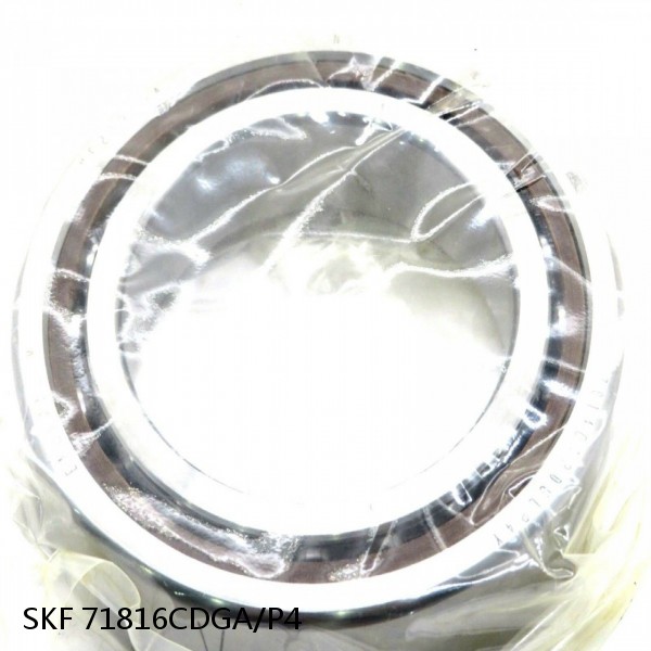 71816CDGA/P4 SKF Super Precision,Super Precision Bearings,Super Precision Angular Contact,71800 Series,15 Degree Contact Angle #1 image