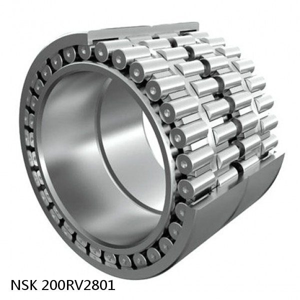 200RV2801 NSK Four-Row Cylindrical Roller Bearing #1 image